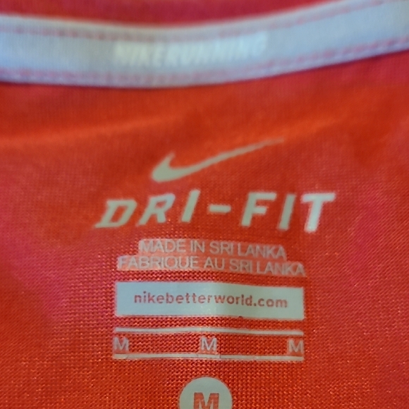 Nike Red Dri-FIT T-Shirt - Picture 2 of 4